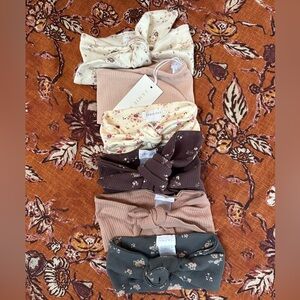 Floral Knotted Headbands Set